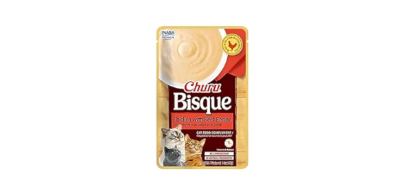 INABA churu bisque chicken with beef recipe 40G