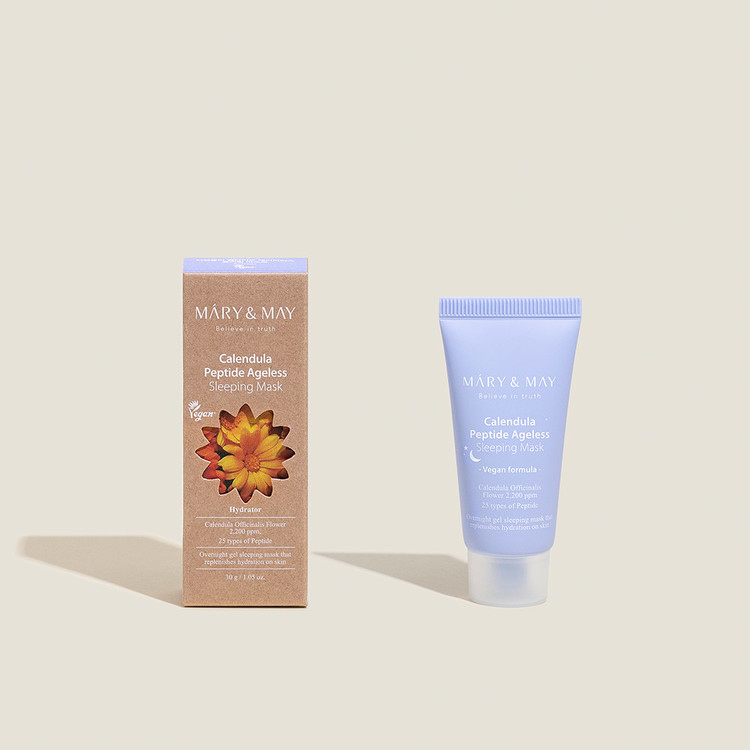 Mary&May, Calendula Peptide Ageless Sleeping Mask 