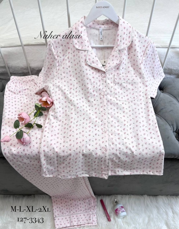 بيجامه قطعتين 3343