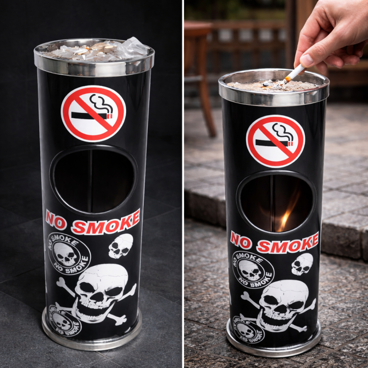 طفاية سجائر خارجية