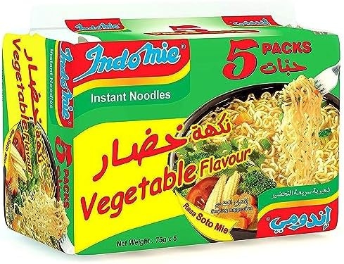 سوبر مي اندومي خضار70غم*5