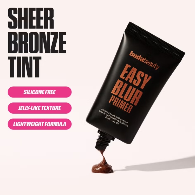HUDA BEAUTY Easy Blur Primer - Bronze Fudge 30ml