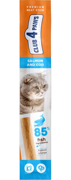 Club 4 Paws Cat Treats Salmon and Cod 5g