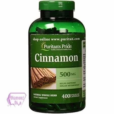 كبسولات Puritan's Pride Cinnamon
