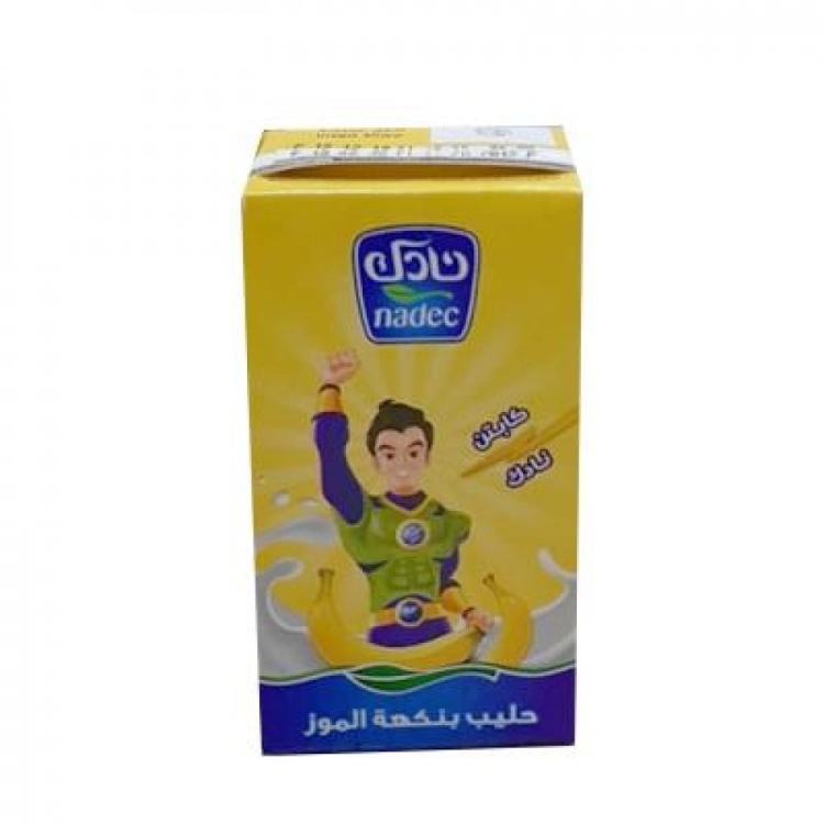 نادك حليب نكهة الموز 125 مل