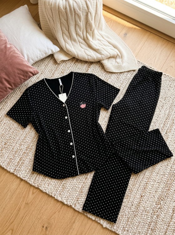 بيجامه قطن ليكرا 