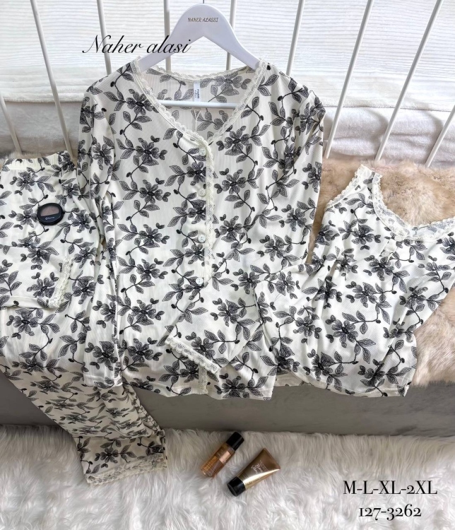 بيجامه 3 قطع 3262