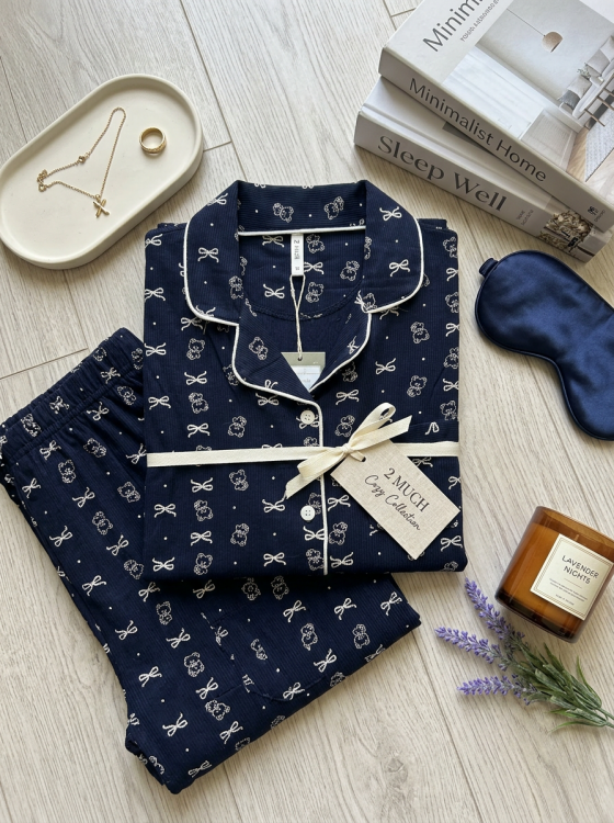 بيجامه فسيكوز قطن 3077