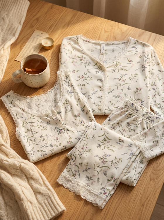 بيجامه 3 قطع 3258