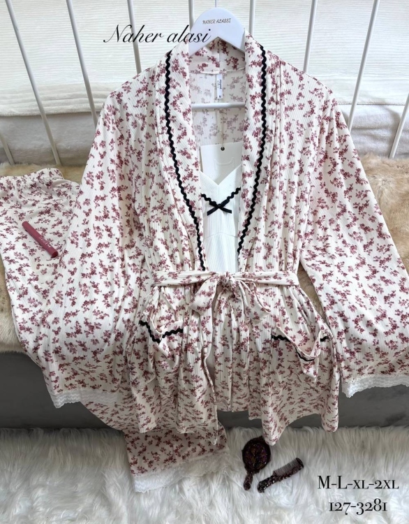 بيجامه 3 قطع 3281