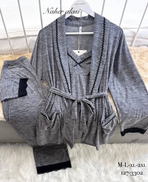 بيجامه 3 قطع 3302