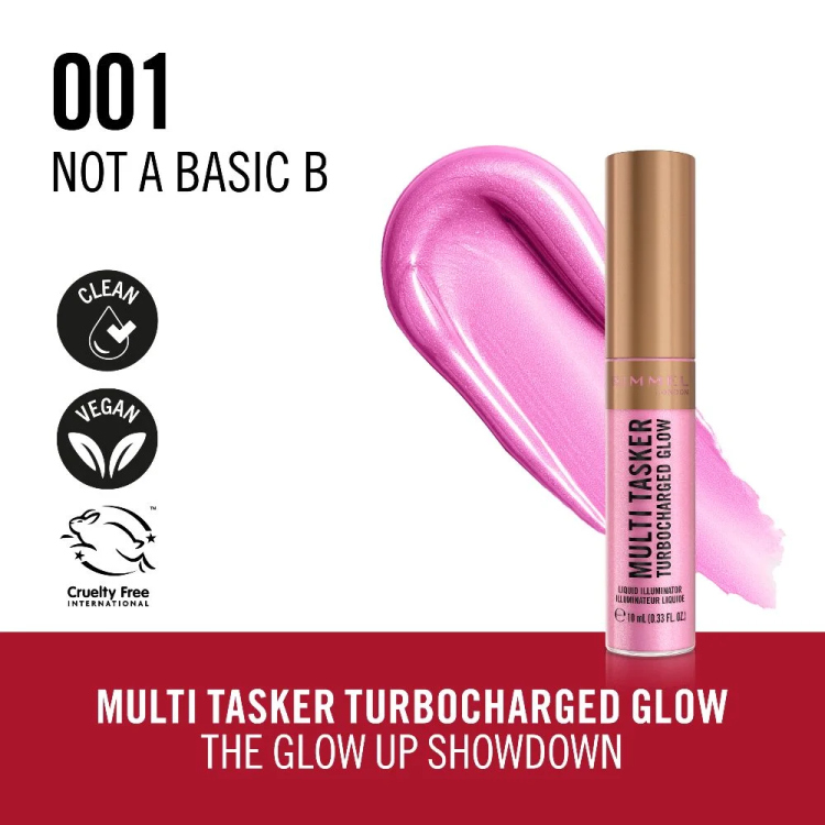 Rimmel Multi Tasker Turbocharged Glow - 001 Not A Basic B 