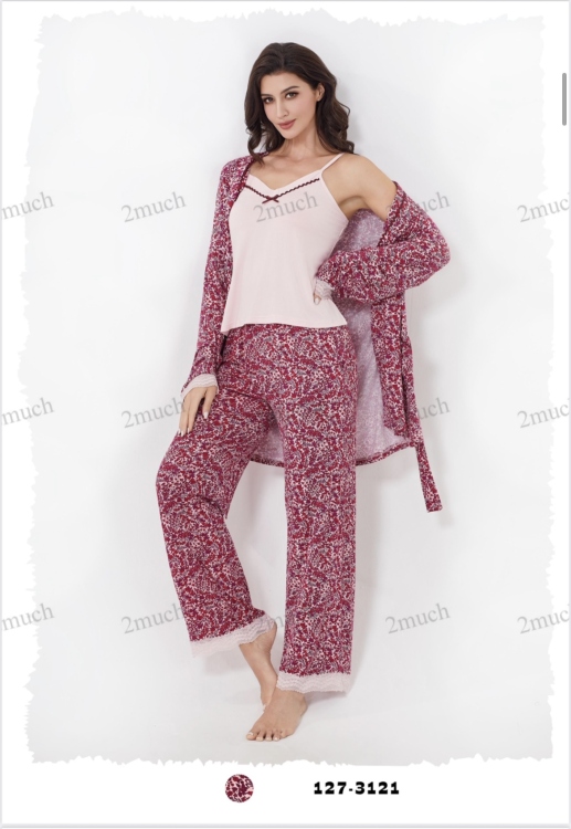 بيجامه 3 قطع 3121