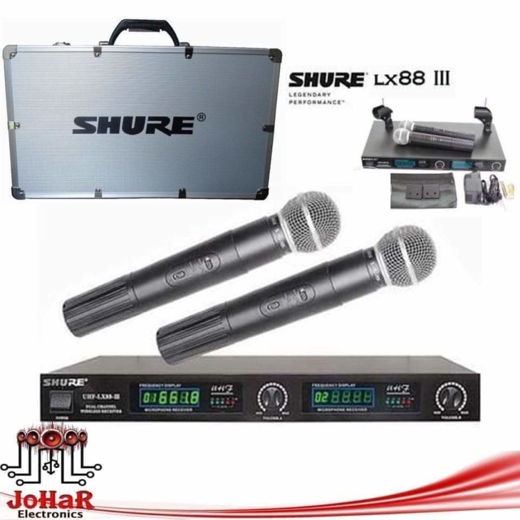 مايكروفون sure شور دبل مايك