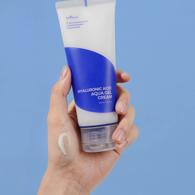 Isntree - hyaluronic acid aqua gel cream 100ml - جل كريم الهيالرونك من ازنتري 100 مل