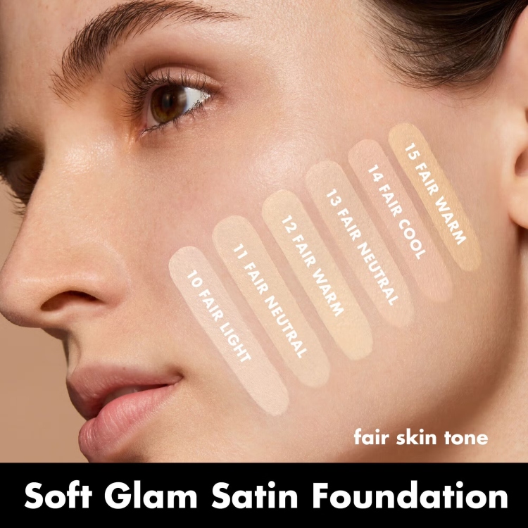 ELF Soft Glam Satin Concealer, Medium Coverage For Blemishes & Under-Eye, Crease-Resistant