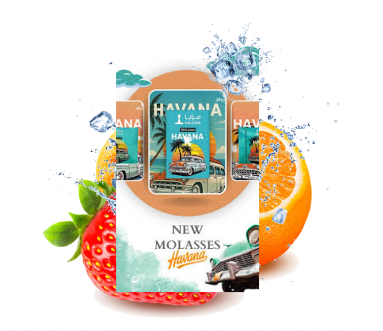 MAZAYA HAVANA -  Iced Strawberry Orange Flavor - 50 gr