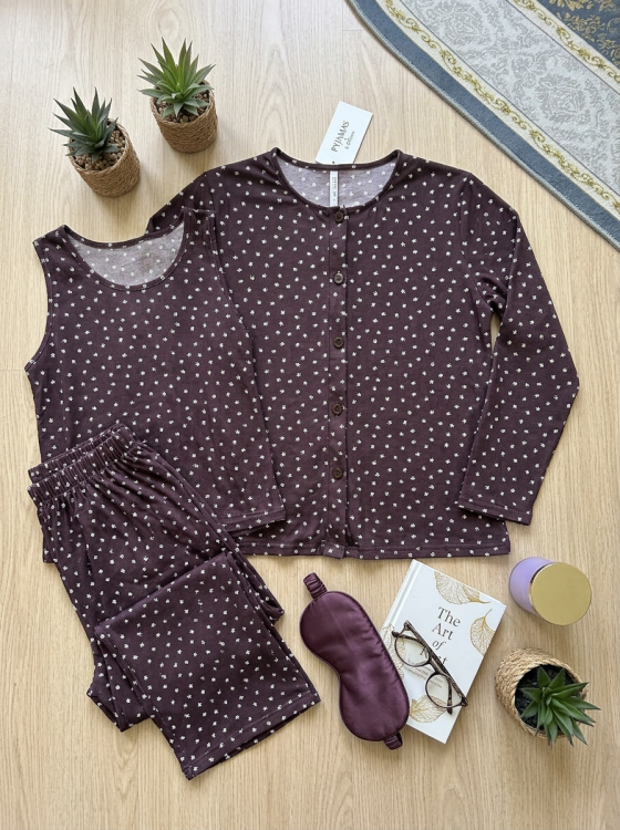 بيجامه 3 قطع TR 3309