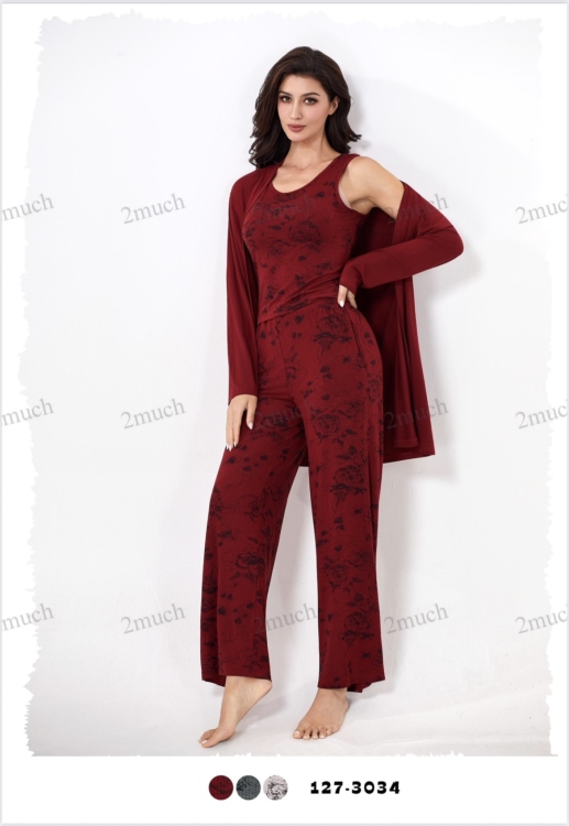 بيجامه 3 قطع 3034
