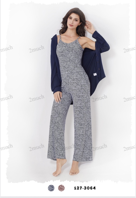 بيجامه 3 قطع 3064