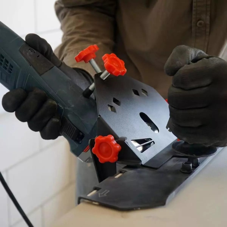 قاعده للصاروخ لقص البلاط   45 درجه  