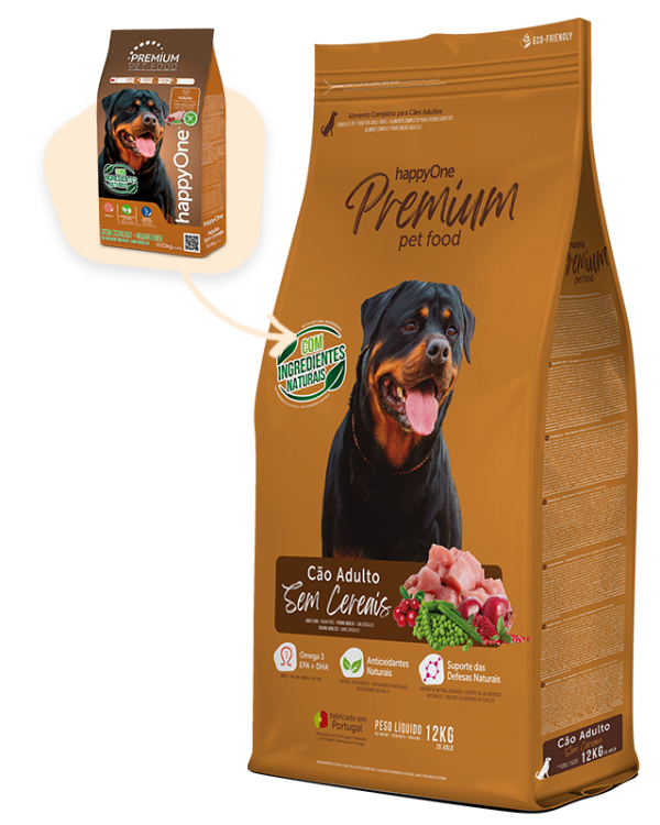 HappyOne Adult Dog - Grain Free ( fresh Meat) 4KG