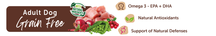 HappyOne Adult Dog - Grain Free ( fresh Meat) 4KG