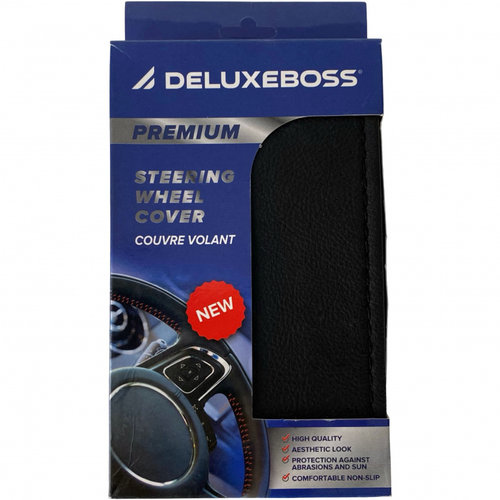 كفر ستيرنج خياطة باللون الأسود 