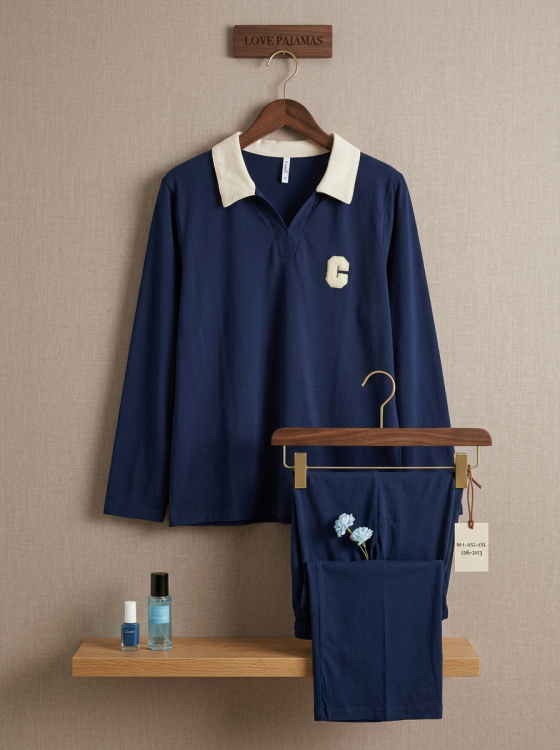 بيجامه قطعتين قطن 2113