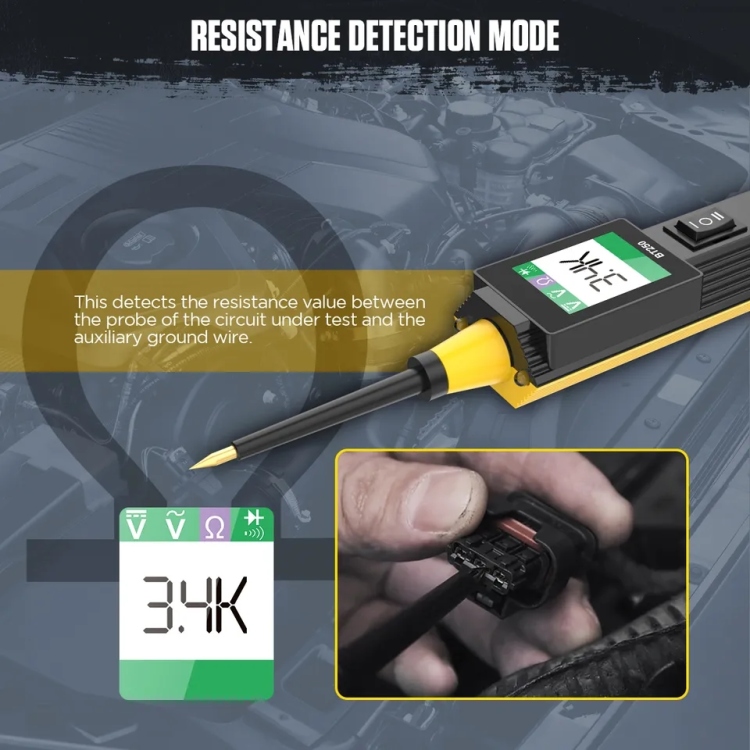جهاز فحص الدائرة الكهربائية وضفائر السيارات AUTOOL BT250