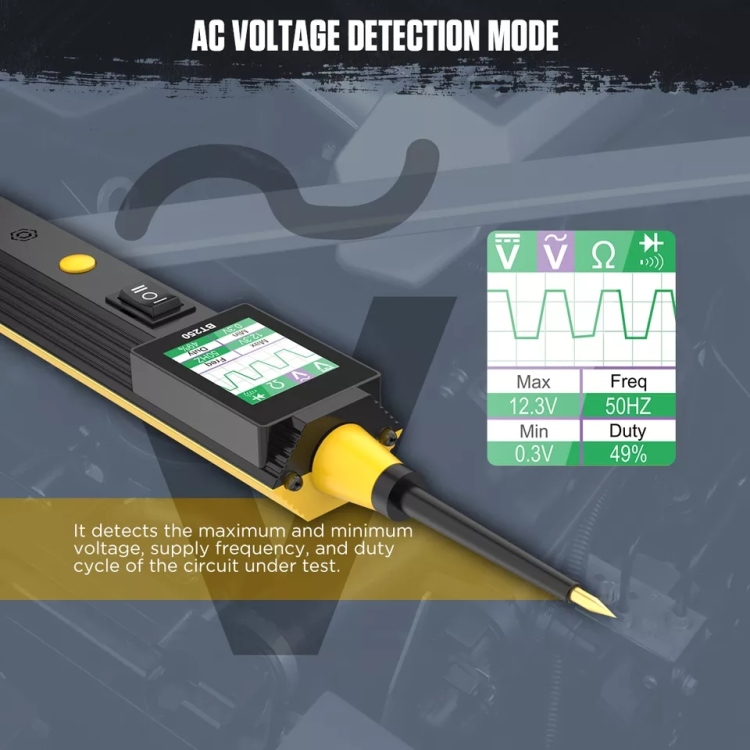 جهاز فحص الدائرة الكهربائية وضفائر السيارات AUTOOL BT250