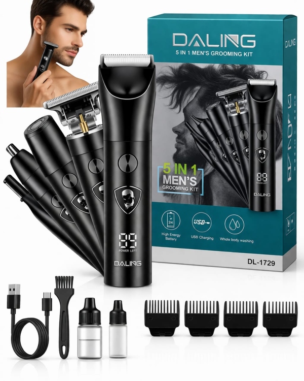 ماكنة الحلاقة من DALING الاصلية ذات الخمس روؤوس 