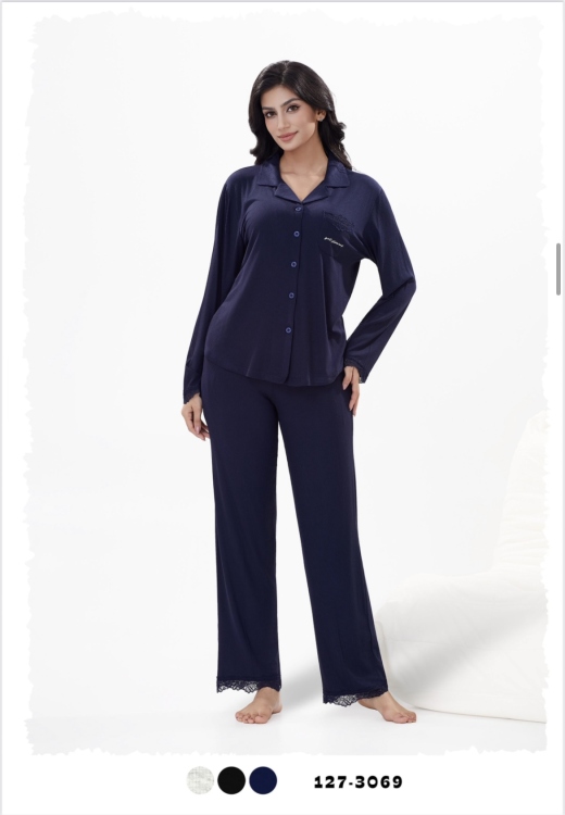 بيجامه قطعتين 3069