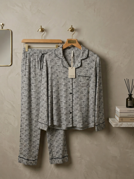 بيجامه قطعتين  قطن 3108