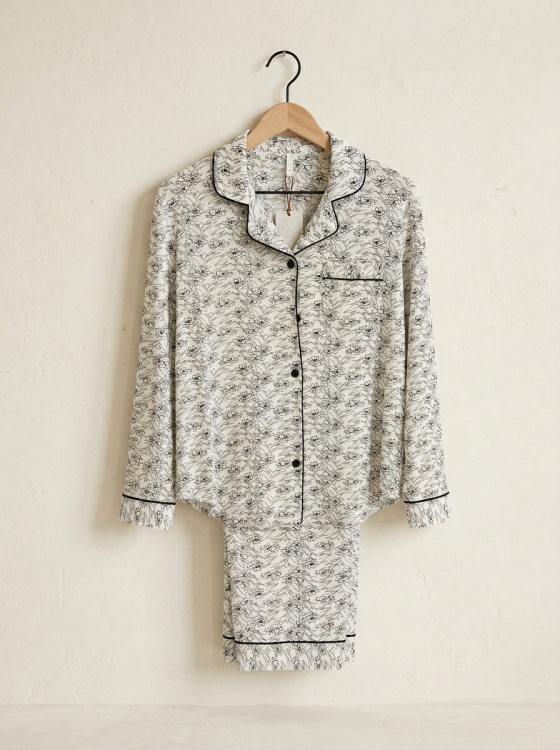 بيجامه قطعتين  قطن 3108