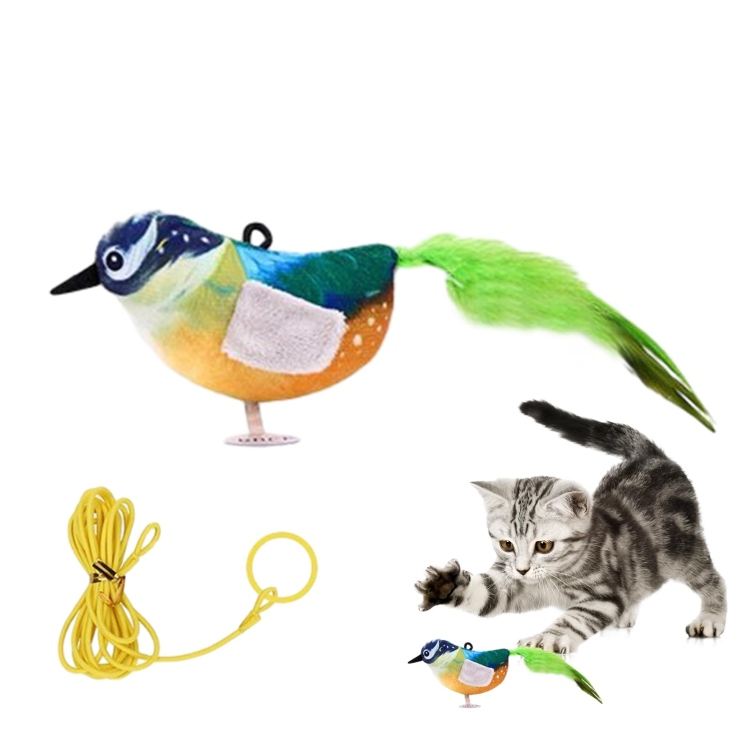لعبة طائر محاكاة للقطط، لعبة تفاعلية للقطط