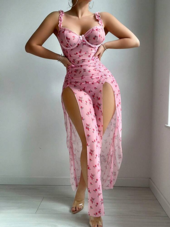 فستان شيفون 