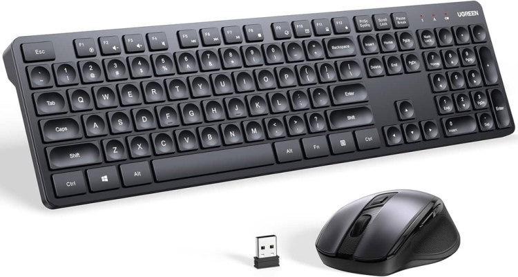UGREEN WIRELESS 2.4G KEYBOARD & MOUSE  65781