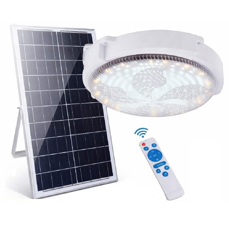 سبوت انارة سقفي يعمل بالطاقة الشمسية ابيض واصفر