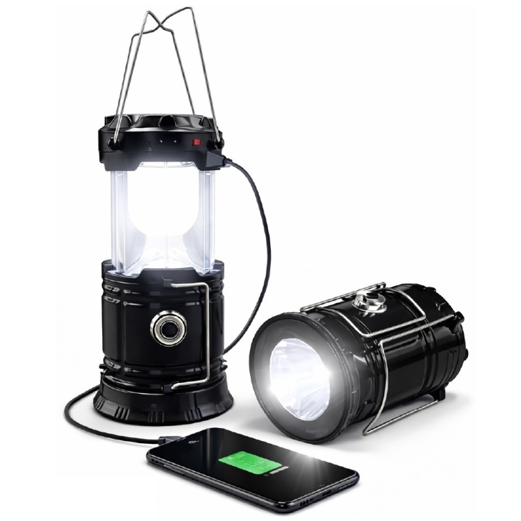 فانوس شحن كهرباء وبالطاقة الشمسية 