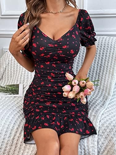 فستان بيتي قصير 