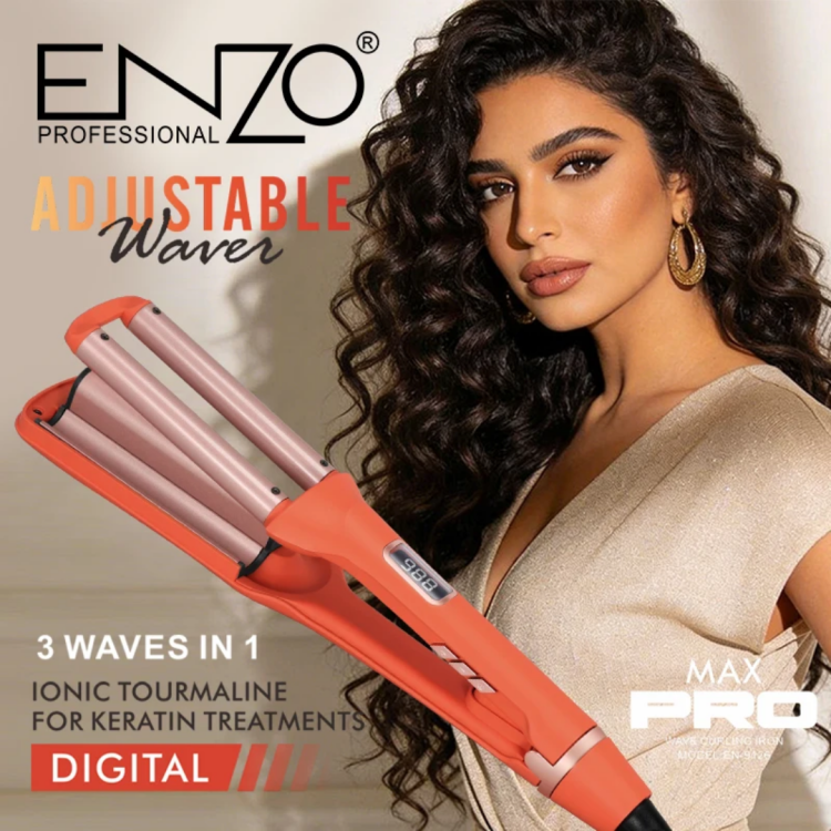 مموج الشعر الثلاثي الأسطوانات Enzo 