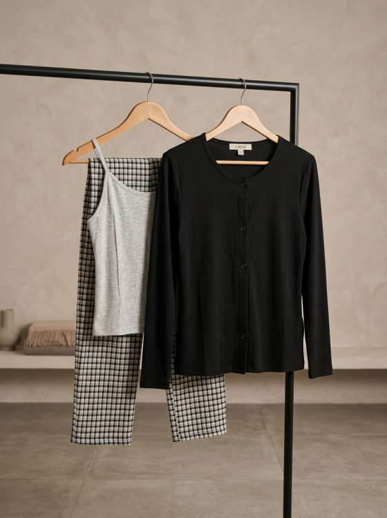 بيجامه 3 قطع 3070