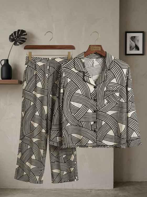 بيجامه رايون قطن 3169