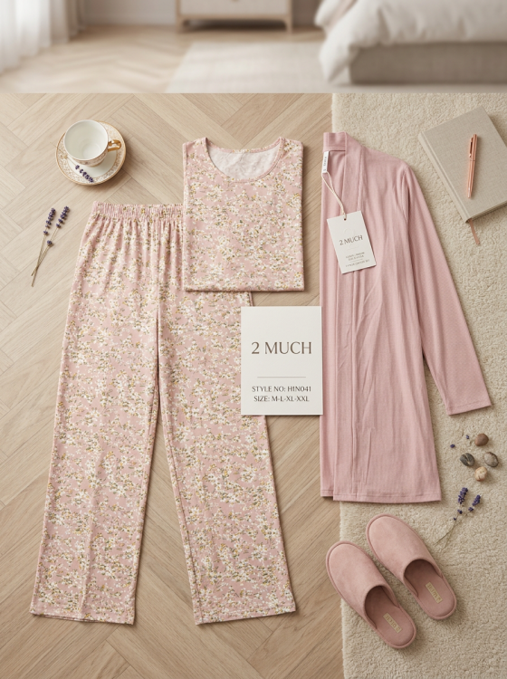 بيجامه 3 قطع  3223