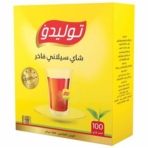 شاي توليدو 100 مدالية