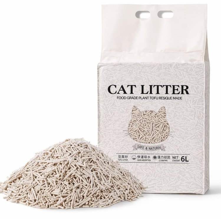 رمل قطط توفو طبيعي 100% 🌿