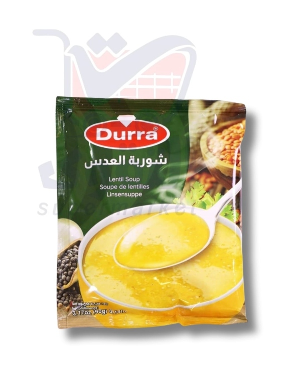الدرة شوربة عدس 70غم