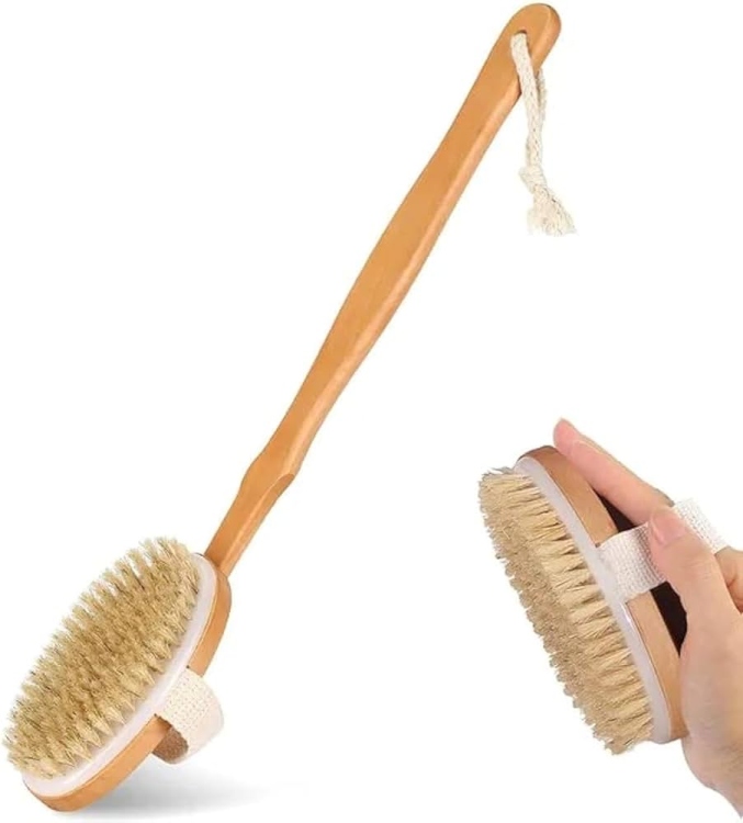 ليفة التقشير الجاف