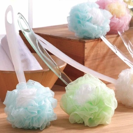 ليفة استحمام مع يد طويلة